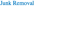 Junk Removal 